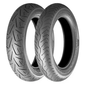 Do wyczerpania zapasów BRIDGESTONE KOMPLET OPON BATTLECRUISE H50 130/90B16 (67H) TL 2024 + 140/90B16 (77H) TL 2024