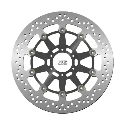 NG1060G tarcza hamulcowa PRZÓD APRILIA CAPONORD 1200 13-17, YAMAHA FZR1000 87-95, XJR1200/1300 95-99 (320X64X5MM) (6X8,5MM) PŁYWAJĄCA (ŚRODEKALUMINIOW Zamów teraz