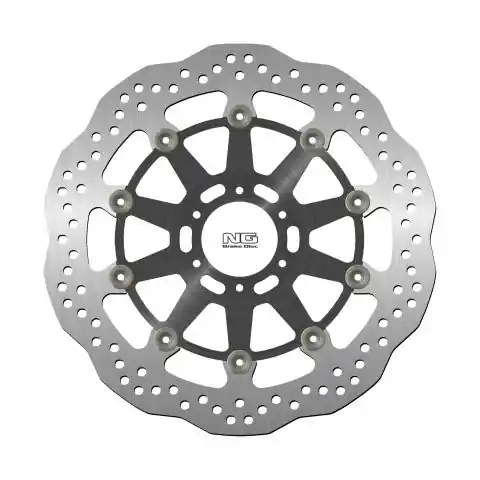 NG1060XG tarcza hamulcowa PRZÓD APRILIA CAPONORD 1200 13-17, YAMAHA FZR1000 87-95, XJR1200/1300 95-99 (320X64X5MM) (6X8,5MM) WAVE PŁYWAJĄCA (ŚRODEKALU Nowy