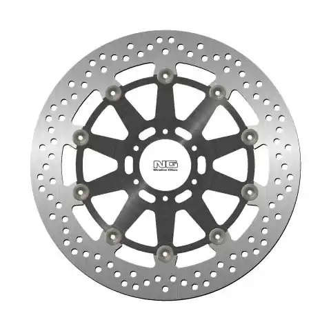 NG1597G tarcza hamulcowa PRZÓD APRILIA DROSODURO 900/TUONO660 17-21, MOTO GUZZI V7 17-20 (320X64X4,5MM) (6X8,5MM) PŁYWAJĄCA (ŚRODEKALUMINIOWY) Nowość