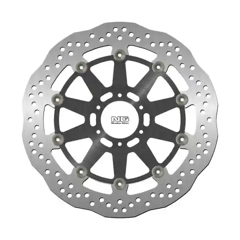 NG1597XG tarcza hamulcowa PRZÓD APRILIA DROSODURO 900/TUONO660 17-22, MOTO GUZZI V7,V85,V9,V100 16-22, BENELLI, TNT, TORNADO (320X64X4,5MM) (6X8,5MM) Nowość