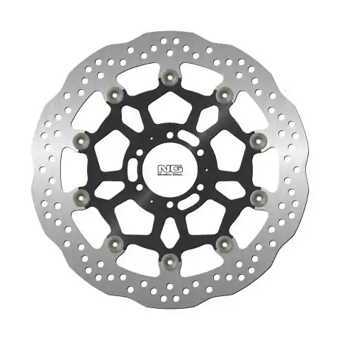 NG1780XG tarcza hamulcowa PRZÓD APRILIA DROSODURO/SHIVER 900 17-20, DUCATI ST4 03, MOTO GUZZI V7 17-20 (320X64X5MM) (6X8,5MM) WAVE PŁYWAJĄCA (ŚRODEKAL Wyprzedaż