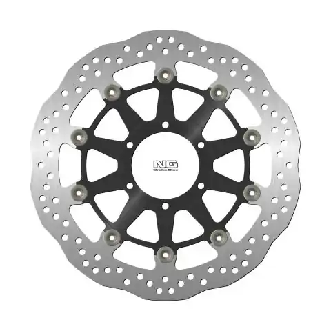 Premium NG1945XG tarcza hamulcowa PRZÓD BMW M1000RR/S1000RR 20-21 (320X80,2X4,5MM) (6X8,5MM) WAVE PŁYWAJĄCA (ŚRODEKALUMINIOWY)