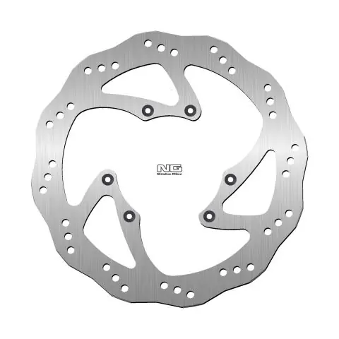 NG1327X tarcza hamulcowa PRZÓD DERBI 125 06-13, BIEJU 50RS 12-17, RS 125 14-18 (280X108X4MM) (6X7,5MM) WAVE Tani