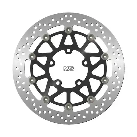 Bestseller NG1940G tarcza hamulcowa PRZÓD KAWASAKI ZX6R 636 16-20 (310X80X5MM) (5X10,5MM) PŁYWAJĄCA (ŚRODEKALUMINIOWY)