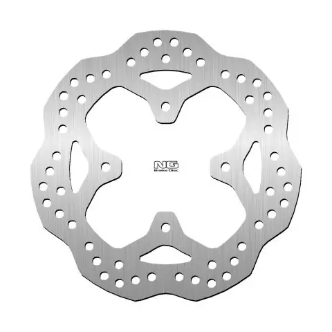 Hit sprzedaży NG1476X tarcza hamulcowa PRZÓD POLARIS OUTLAW 450/500 06-10, SPORTSMAN525 08-11 (228X77X4MM) (4X8,5MM) WAVE