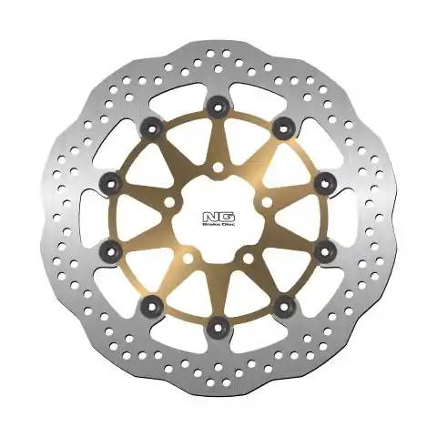 Tylko dziś NG458X tarcza hamulcowa PRZÓD SUZUKIGSX1400 02-07,GSXR600/750 96-03,GSXR1300 99-07, TL1000 97-03 (320X69X5MM) (5X10,5MM) WAVE PŁYWAJĄCA