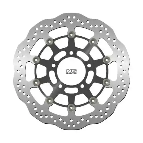 NG1260XG tarcza hamulcowa PRZÓD TRIUMPH TIGER 1050 07-13, SPEED TRIPLE 1050 05-15 (320X78X5MM) (5X10,5MM) WAVE PŁYWAJĄCA (ŚRODEKALUMINIOWY) Ekspresowa dostawa