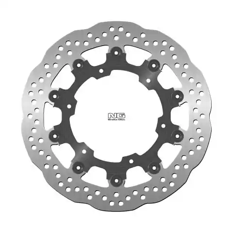 Szybka wysyłka NG395X tarcza hamulcowa PRZÓD YAMAHA XV1600 WILD STAR 99-04, XVZ1300 99-01 (298X132X5MM) (6X10,5MM) WAVE PŁYWAJĄCA