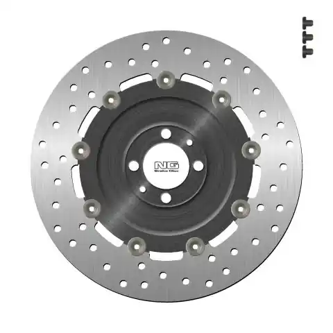Bestseller NG1648G tarcza hamulcowa TYŁ BMW K1200LT/R1200C/CL 97-09 (285X51,1X7MM) (4X12,8MM) PŁYWAJĄCA (ŚRODEKALUMINIOWY)