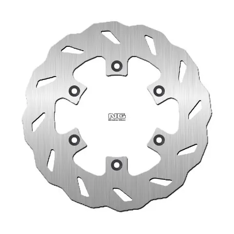 NG138X tarcza hamulcowa TYŁ KAWASAKI KDX200/250 89-96, KLX650 96-14, KX 125/250/500 86-04 (220X100X4,5MM) (6X6,5MM) WAVE Tylko do końca tygodnia