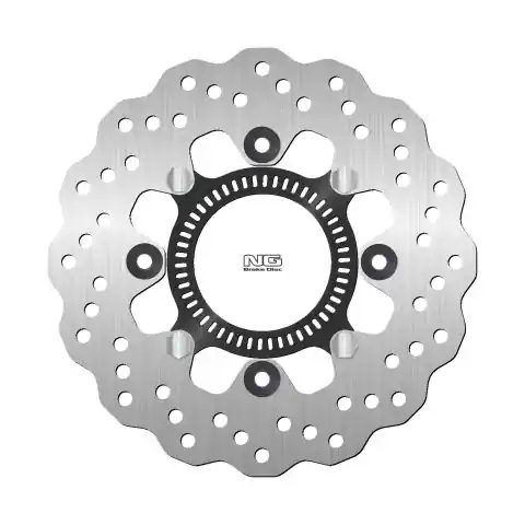 Okazja NG1813X tarcza hamulcowa TYŁ KAWASAKI NINJA 650/Z650 17-22 (220X100X5MM) (4X10,5MM) WAVE (PŁYWAJĄCA)