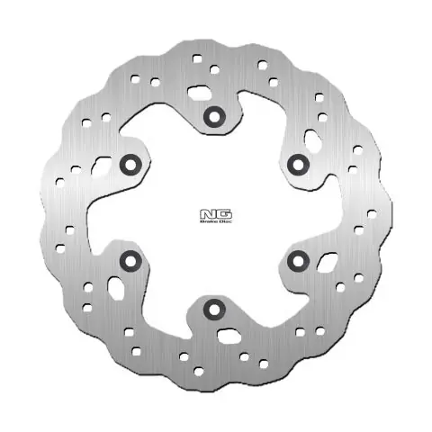 Bestseller NG372X tarcza hamulcowa TYŁ YAMAHA WR125/250/YZ125 98-02, WR400/426 99-01 (240X115X4MM) (6X6,5MM) WAVE