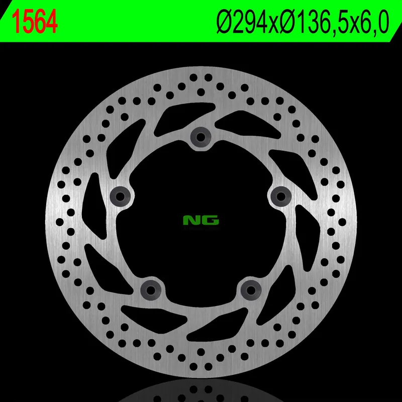 NG1564 tarcza hamulcowa TYŁ BMW K1200/1300 GT 09-13 (294X136,5X6,0mm) (5X1,5mm) Oferta limitowana