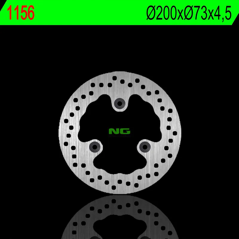 NG1156 tarcza hamulcowa TYŁ SYM GTS/ JOYRIDE/SHARK125/200 01-16 (22X73X4,5MM) (3X10,5MM) Okazja