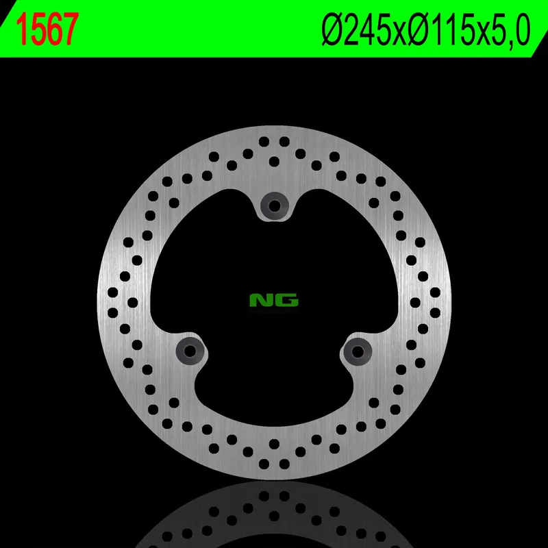 Dodaj do koszyka NG1567 tarcza hamulcowa TYŁ YAMAHA X-MAX 125 10-17, X-MAX 250 10-13 (245X115X5,0MM) (MOCOWANIE 3X8,25MM)