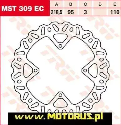 TRW LUCAS tarcza hamulcowa PRZÓD KTM SX85 03-11 Tani