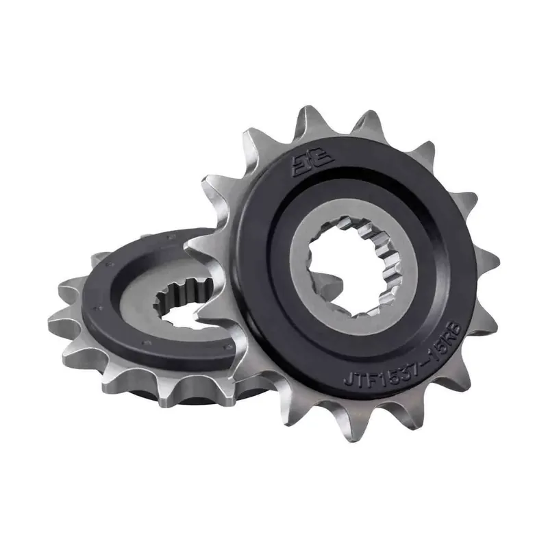 JTF1537.15RB zębów zębatka PRZÓD z TŁUMIKIEM DRGAŃ GUMĄ motocyklowa JTF1537-15RB Dodaj do koszyka
