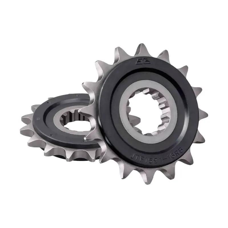 JTF1591.16RB zębów zębatka PRZÓD z TŁUMIKIEM DRGAŃ GUMĄ motocyklowa JTF1591-16RB Wyprzedaż