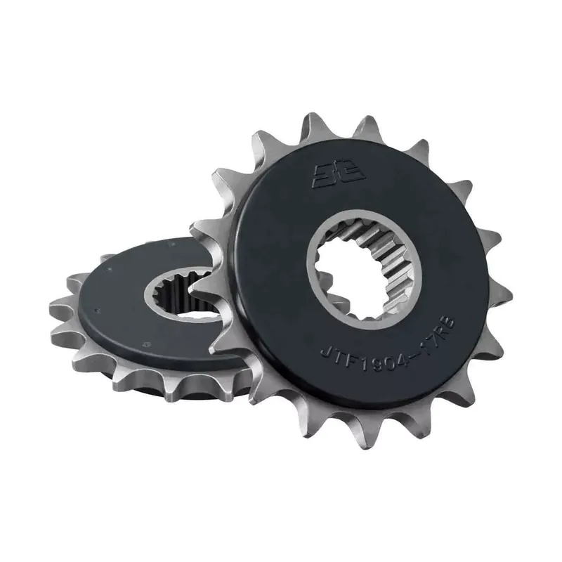 JTF1904.17RB zębów zębatka PRZÓD z TŁUMIKIEM DRGAŃ GUMĄ motocyklowa JTF1904-17RB Oferta czasowa