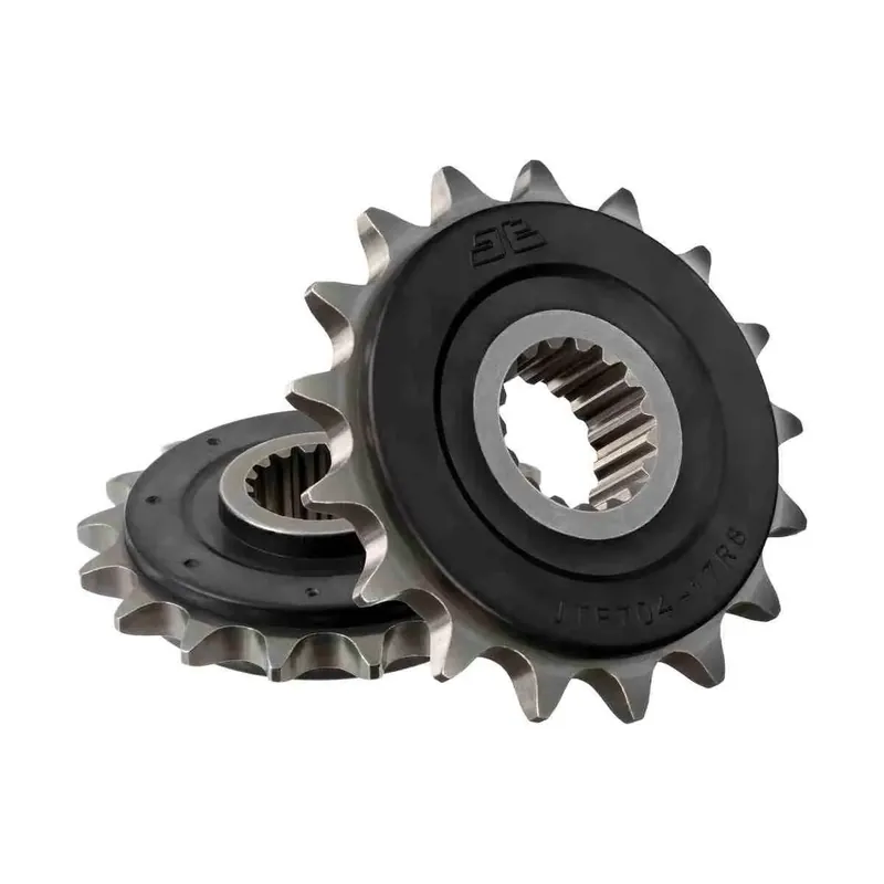JTF704.17RB zębów zębatka PRZÓD z TŁUMIKIEM DRGAŃ GUMĄ motocyklowa JTF704-17RB Bestseller