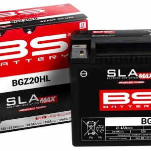 Dodaj do koszyka BS AKUMULATOR BGZ20HL MAX (FA) (YTX20HL,YTX20L-BS,YTX20HL-BS,YB18L-A) 12V 20AH 176X89X154 BEZOBSŁUGOWY - ZALANY (ZWIĘKSZONY PRĄD ROZRUCHOWY) (320A) (HARLEY-DAVIDSON) (2) - ZASTĘPUJE 300883 ORAZ 300857