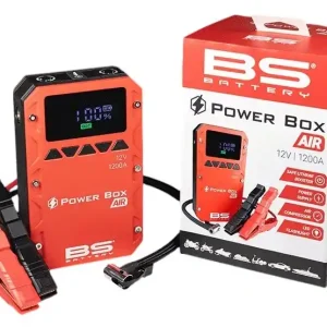 Zamów teraz BS 2026/01 URZĄDENIE ROZRUCHOWE POWER BOX AIR PB02 (JUMP STARTER, POWERBANK, BOOSTER, KOMPRESOR) 12000mAh (37Wh) Z LATARKĄ I POMPKĄ 10,3 BAR / 150 PSI (EL) (8)