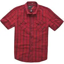 ALPINESTARS WYPRZEDAŻ KOSZULKA Z KOŁNIERZEM VEX S/S SHIRT KOLOR CZERWONY ROZMIAR S Hit sprzedaży