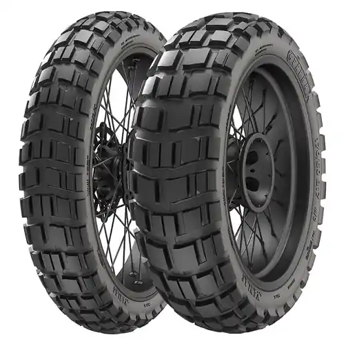 Promocja ANLAS KOMPLET OPON (6134A) 90/90-21 CAPRA X (54T) TL M+S 2023 + (6140) 140/80B17 CAPRA X (69R) TL M+S 2023