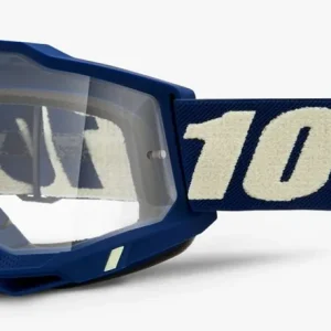 100 PROCENT FA20 ACCURI 2 GOGGLE DEEPMARINE - CLEAR LENS GOGLE ACCURI 2 KOLOR NIEBIESKI SZYBKA PRZEŹROCZYSTA Super okazja