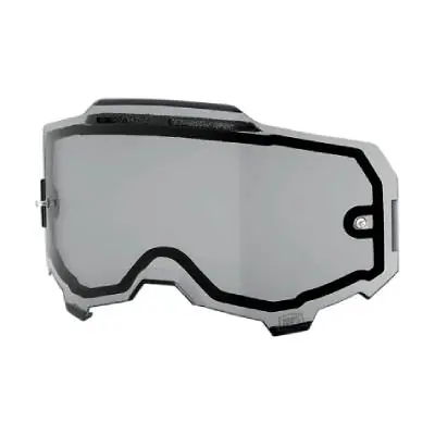 100 PROCENT ARMEGA REPLACEMENT LENS - DUAL PANE VENTED SMOKE - SZYBA/SZYBKA PODWÓJNA WENTYLOWANA DO GOGLI ARMEGA KOLOR SZARY STARY KOD 51043-007-02 Super okazja
