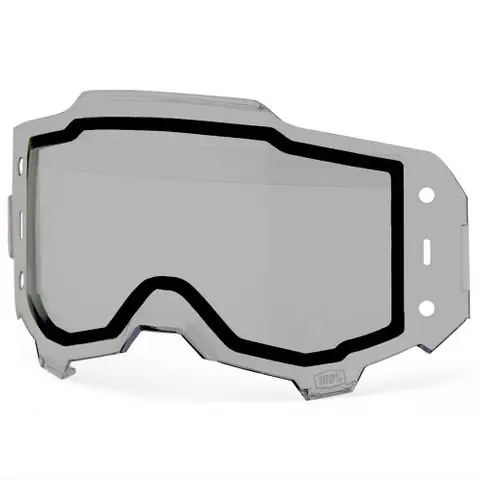 100 PROCENT ARMEGA REPLACEMENT LENS - DUAL PANE SMOKE - SZYBA/SZYBKA PODWÓJNA WENTYLOWANA DO GOGLI ARMEGA KOLOR SMOKE PRZYCIEMNIANY Super okazja