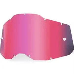 Najlepsza cena 100 PROCENT RC2/AC2/ST2 REPLACEMENT LENS - PINK, SZYBA/SZYBKA DO GOGLI POJEDYNCZA RACECRAFT 2/ ACCURI 2/ STRATA 2 KOLOR RÓŻOWY