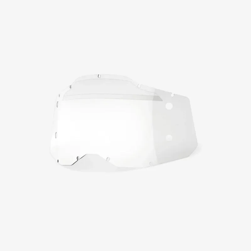 100 PROCENT AC2/ST2 FORECAST YOUTH REPLACEMENT LENS - CLEAR - SZYBA/SZYBKA DO FORECAST ROLL - OFF GOGLI POJEDYŃCZA ACCURI 2/STRATA 2 YOUTH DZIECIĘCE KOLOR PRZEŹROCZYSTY Tani
