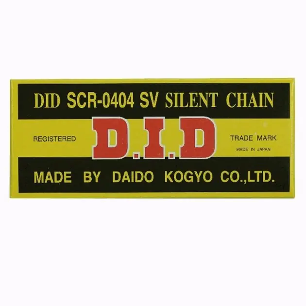 Wybór klientów Łańcuszek rozrządu SCR0404SV 96 ogniw zakuty zamknięty DID SCR0404SV-96