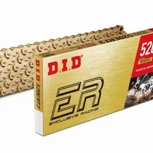 Łańcuch napędowy 520 ERT3 G&G Złoty 116 bez O-ringów otwarty z zapinką DID 520ERT3GG-116RB Oferta
