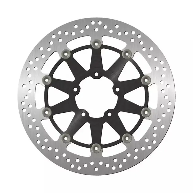 Tarcza hamulcowa przód Royal Enfield Continental / Interceptor 650 (320x72x5mm) (5x8,25mm) (ŚRODEK ALUMINIOWY) NG2006G Szybka wysyłka