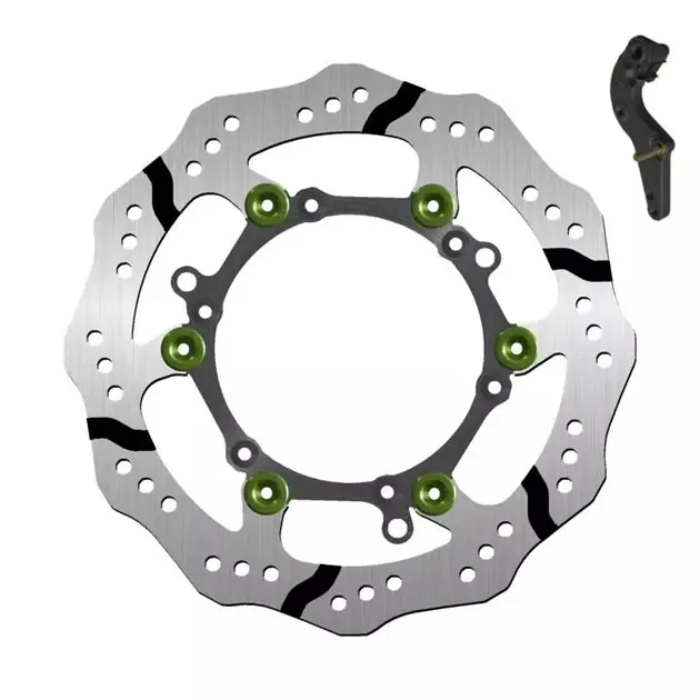 Wyprzedaż Tarcza hamulcowa przód Husaberg FE/TE 390/450/510/600/650, KTM SX/SXF/SXS/MX/XC 125/200/250/300/350 / 400/450/525/625 (270x127x3mm) (6x6,25mm) WAVE Pływająca (Z adapterem) NG1254XBHK16