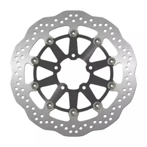 Ograniczona ilość Tarcza hamulcowa przód Suzuki GSX1400, GSXR600/750, GSXR1300, TL1000 (320X69X5mm) (5X10,5mm) WAVE PŁYWAJĄCA (ŚRODEK ALUMINIOWY) NG458XG