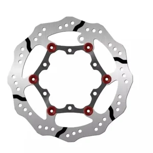 Tarcza hamulcowa przód Gas Gas EC 125/200/250/300 (270X108X3MM) (6X6.5MM) WAVE PŁYWAJĄCA Z ADAPTEREM NG1738XBHK09 Promocja