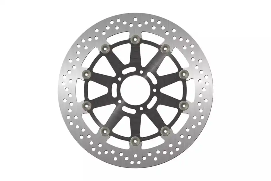 Bezpieczne zakupy Tarcza hamulcowa przód KTM SuperDuke 1290 (320x64x5,0mm) (5x8,5mm) pływająca (Środek aluminiowy) NG1565G