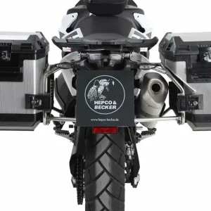 Stelaż kufrów bocznych XplorerCutout + kufry Xplorer KTM 790 Adventure / R 2019-2021 Hepco Becker 6517581 00 22-00-40 Premium