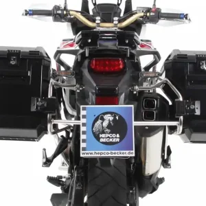 Stelaż kufrów bocznych XplorerCutout + kufry Xplorer Honda CRF 1000L Africa Twin 2018-2019 Hepco Becker 6519512 00 22-01-40 Kup teraz