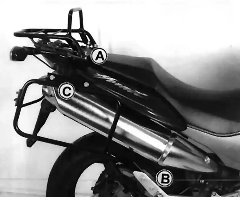 Dostępne od ręki Rurowy stelaż centralny Honda CB 600 F Hornet 2003-2006 Hepco Becker 650935 00 01
