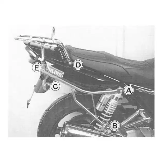 Cena promocyjna Stelaż pod kufer centralny Yamaha XJR 1300 2004 - 2006 Hepco Becker 6504510 01 01