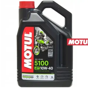 Olej silnikowy MOTUL 5100 4T Ester 10W-40 półsyntetyczny (4 litry) Oferta limitowana