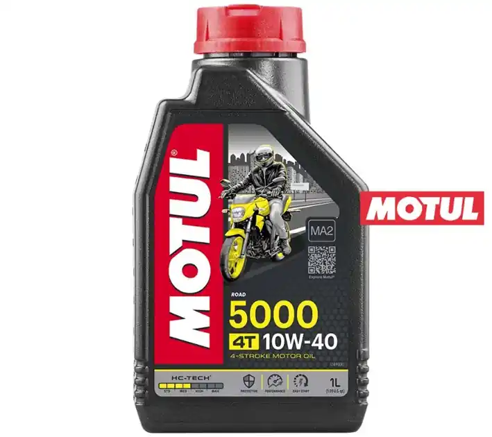 Olej silnikowy MOTUL 5000 4T 10W40 półsyntetyczny (1 litr) Wyjątkowa oferta
