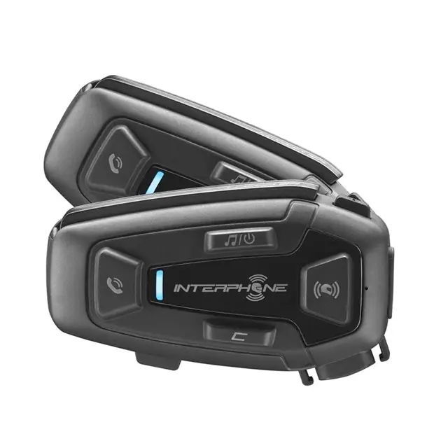 Interkom motocyklowy U-COM 8R 2-pak Interphone INTERPHOUCOM8RTP Łatwy zwrot