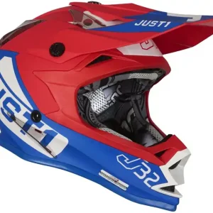 Tani Kask JUST1 J32 KIDS VERTIGO blue-white-red YL