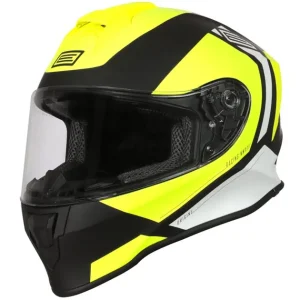 Łatwy zwrot Kask ORIGINE DINAMO KIDS BOLT fluo yellow-black matt YS